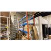 Image 1 : **LD 2 SECTIONS OF INDUSTRIAL RACKING. 12'X42", 9' BAYS. TOTAL 4 UPRIGHTS, 12 X 9' BEAMS, WITH