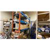 Image 2 : **LD 2 SECTIONS OF INDUSTRIAL RACKING. 12'X42", 9' BAYS. TOTAL 4 UPRIGHTS, 12 X 9' BEAMS, WITH