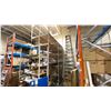 Image 1 : **LD SEVERAL SECTIONS OF READY-RECT STYLE SHELVING. 6  SECTIONS ARE STANDING AND REQUIRE DISASSEMBLY