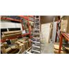 Image 1 : **LD 10' ALUMINUM STEP LADDER. PICK UP LAST DAY