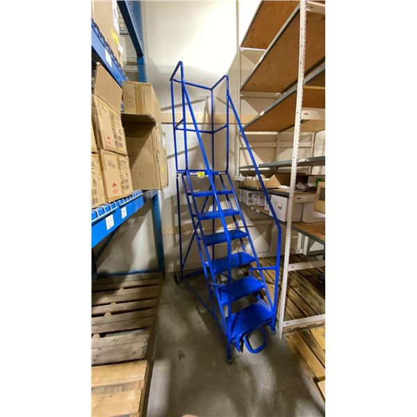 **LD CANWAY ROLLING STEP LADDER. 64" PLATFORM. PICK UP LAST DAY