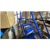 Image 2 : **LD CANWAY ROLLING STEP LADDER. 64" PLATFORM. PICK UP LAST DAY