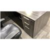 Image 5 : ITEMS LOCATED IN STOREROOM 1 OFFICE. 2 GRAY DESKS 72" X 36" WITH A 36" RETURN, 66" X 30" WITH