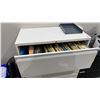 Image 2 : 2 METAL LATERAL FILING CABINETS, 2 DRAWER PEDESTAL CABINET, PAPER SHREDDER,  BROTHER LASER PRINTER