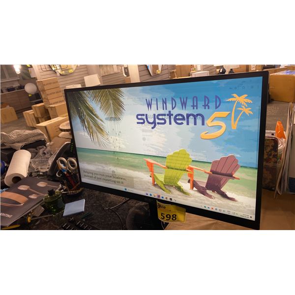 27" ACER MONITOR LOCATED ON DESK IN SHOWROOM