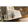 Image 2 : EYRIE 13" CEILING FAN. MODEL 300041-SBK, 3 LIGHTS. 23"D. RETAIL $1000