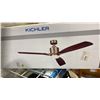 Image 3 : GROUP OF 3 KICHLER CEILING FANS. 2 X 56", 1 X 60"