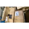 Image 9 : SHELF LOT OF SEVERAL BOXES OF CEILING LIGHTS, WALL SCONCES, OUTDOOR LIGHTS, ETC LOCATED IN