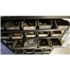 Image 2 : SHELF WITH STORAGE COMPARTMENTS OF SERVICE PARTS