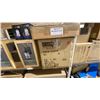 Image 5 : RACKING WITH CONTENTS. ASST LIGHTS, SHADES, ETC. APPROX 11 OUTDOOR, PENDANTS, AND OTHER COMPONENTS