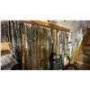 Image 2 : LARGE GROUP LOT OF SERVICE PARTS, CEILING CHAINS, MOLDINGS, BINS OF PARTS, FILE CABINET WITH PARTS,