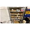 Image 1 : RACKING WITH CONTENTS OF 5 SHELVES. 3 SHELVES LED LIGHTS, 2 SHELVES OF LIGHT EXTENSIONS.