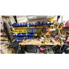 Image 1 : VERY LARGE WORKBENCH WITH MASSIVE AMOUNT OF TOOLS AND CONTENTS. SEE PHOTOS
