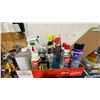 Image 5 : BLUE WORKBENCH WITH CONTENTS AS PER PHOTOS. DIGITAL MULTI METER, VISE, GRINDER, ETC