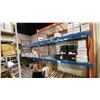 Image 2 : 5 SECTIONS OF INDUSTRIAL RACKING. VARIOUS SIZES. 8 UPRIGHTS, 24 BEAMS, DECKING.