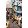 Image 1 : ALLRIGHT 8' WOODEN STEP LADDER