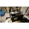 Image 11 : CONTENTS OF UPSTAIRS ROOM ON STOREROOM 2. PRINTERS, STEREO, TURNTABLE, LABEL PRINTER, LATERAL FILE