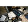 Image 5 : CONTENTS OF UPSTAIRS ROOM ON STOREROOM 2. PRINTERS, STEREO, TURNTABLE, LABEL PRINTER, LATERAL FILE