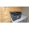 Image 6 : CONTENTS OF OFFICE IN STOREROOM 2. ANTIQUE TABLE, A FEW RISERS, BROTHER PRINTER,