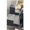 Image 2 : GROUP LOT OF APPROX 48 VARIOUS SIZED RISERS. THESE ARE SPREAD THROUGHOUT THE STORE