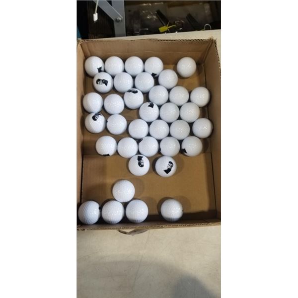36 NEW ELVIS LOGO GOLF BALLS