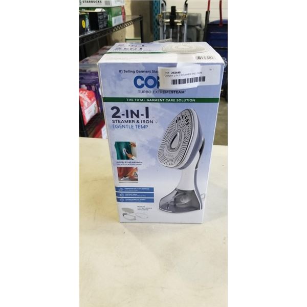 CONAIR 2 IN 1 STEAMER AND IRON
