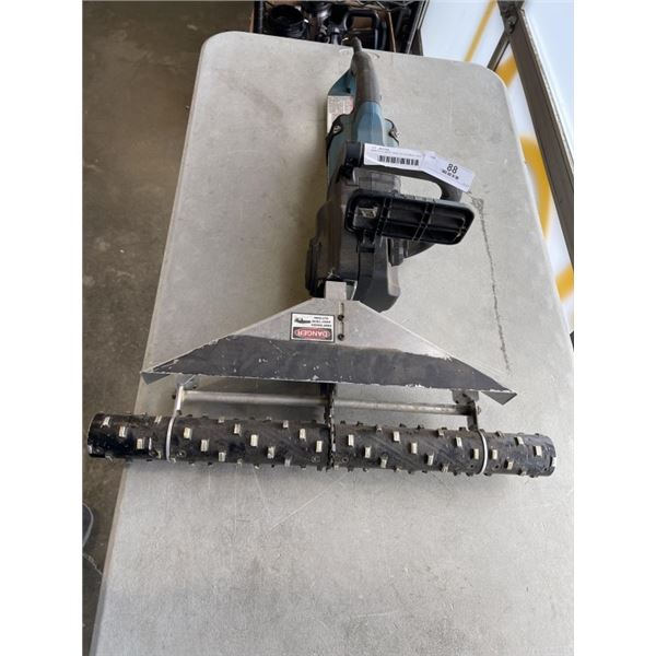 MAKITA POWER HEAD W/ SCHMIDT AND DIRKS DESIGN FOAM PLANER