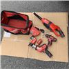 Image 1 : LOT OF MILWAUKEE M12 TOOLS, 2 BATTERIES AND CHARGER WORKING INCLUDES PORTABLE VACUUM, DRILL/DRIVER, 