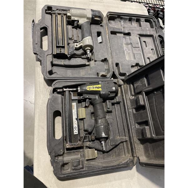 2 BRAD NAILERS IN CASES