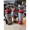 Image 3 : 5 FIRE EXTINGUISHERS