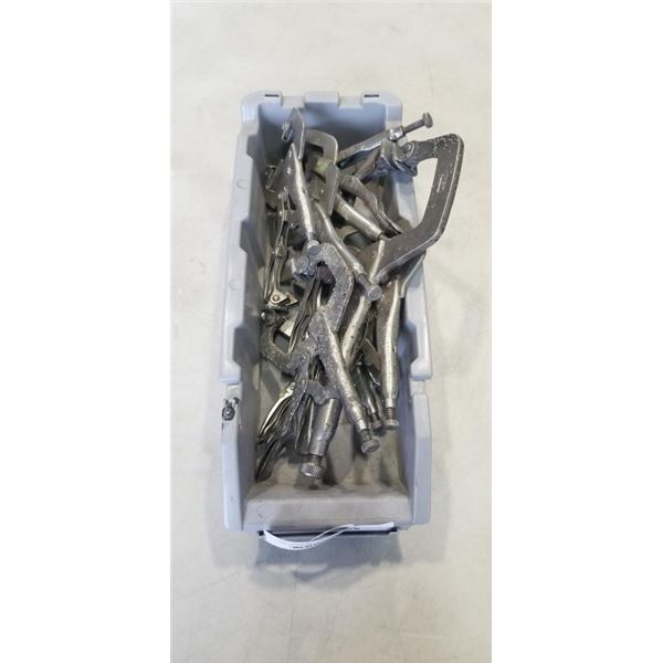 ASSORTED VISE GRIP PAD CLAMPS