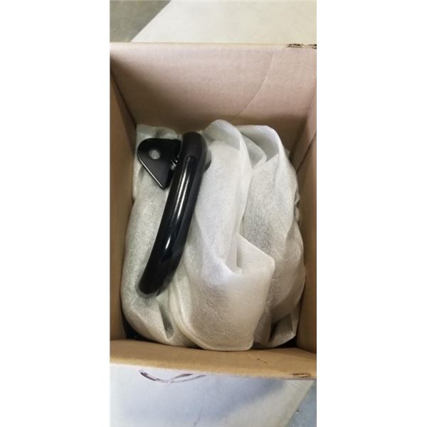 ASSORTED BLACK STEEL BOLT ON HANDLES