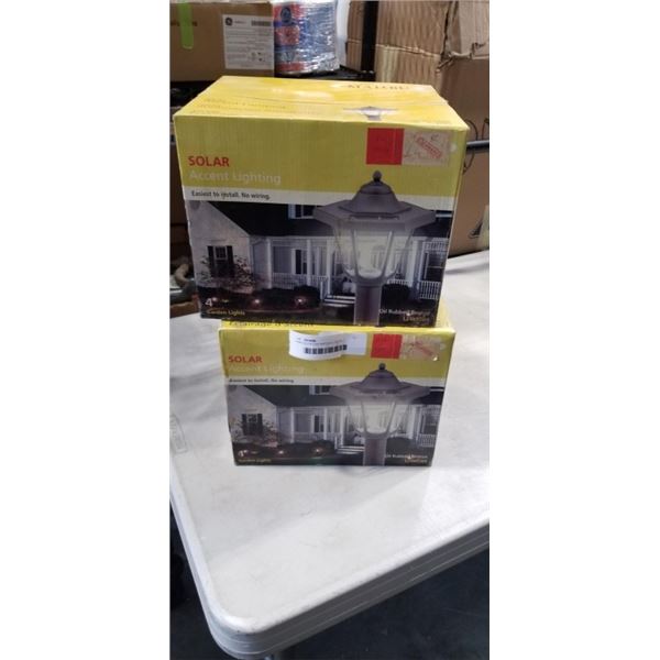 8 MALIBU SOLAR GARDEN LIGHTS