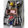 Image 1 : ASSORTED NUT DRIVERS, PAD CLEAN TOOLS, ROUTER BITS, AIR REG / WATER FILTER