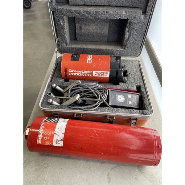 HILTI PIPE LASER 12V  - WORKING AND HILTI CORING BIT