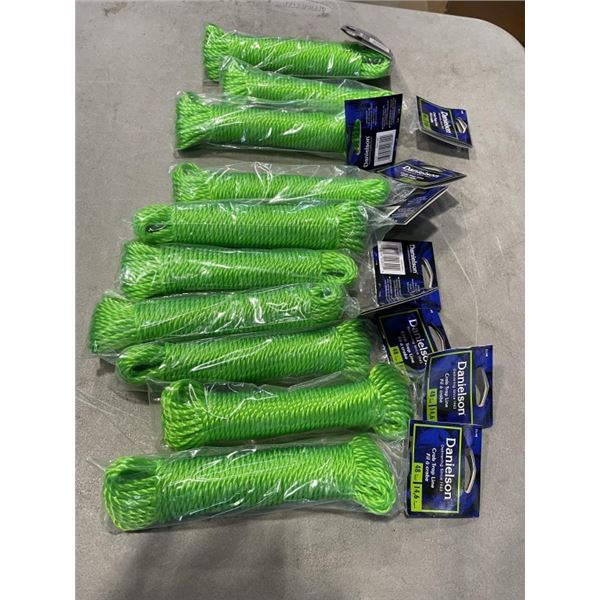 BUNDLE OF 10 NEW 48-FT CRAB TRAP LINES
