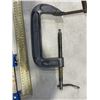 Image 3 : 2 LARGE C-CLAMPS, ONE IS 11.5 INCH AND 2 BAR CLAMPS 40 INCH