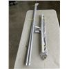 Image 1 : 3 COMMERCIAL GRADE SQUEEZE 52" HANDLES W/ 28" BLADE, RETAIL $99