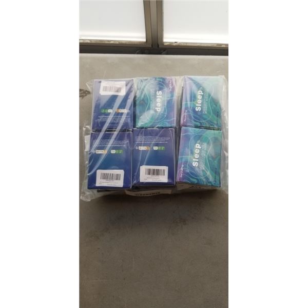 LOT OF 12 NEW SLEEP HEADPHONES