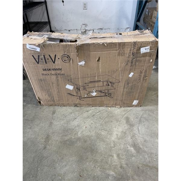VIVO BLACK DESK RISER