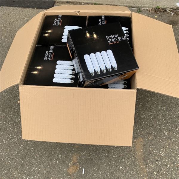 CASE OF 400 NEW BERELLI 1W 2200K E26 STANDARD SOCKET LIGHT BULBS
