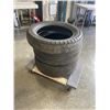Image 3 : PAIR OF 215/55 R16 M+S TIRES, AND YOKOHAMA MOTORCYCLE TIRE