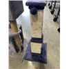 Image 2 : 55 INCH TALL 3 TIERED CAT HOUSE AND 31 INCH TALL CAT SRACTHING POST
