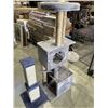 Image 3 : 55 INCH TALL 3 TIERED CAT HOUSE AND 31 INCH TALL CAT SRACTHING POST