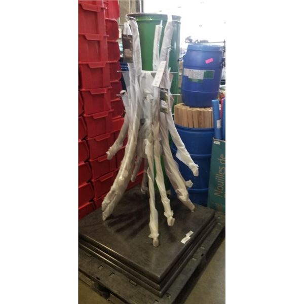 4 NEW RATTANA BAR HEIGHT PATIO TABLES