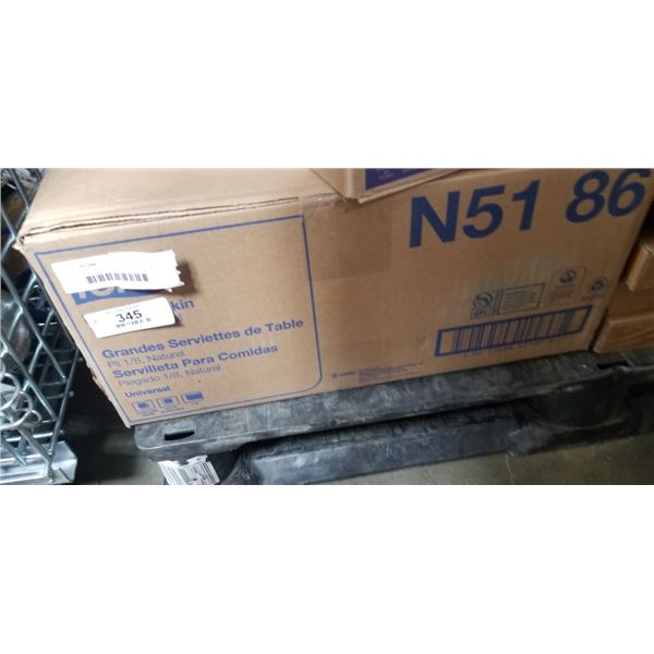 NEW CASE OF TORK DINNER NAPKINS 1/8 FOLD