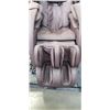 Image 2 : INSIGNIA 2D BROWN ZERO GRAVITY MASSAGE CHAIR  - WORKING, NEEDS REMOTE