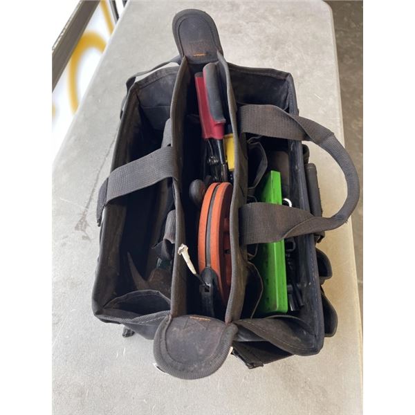 SOFT TOOL TOTE WITH ASSORTED HAND TOOLS