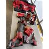 Image 1 : MILWAUKEE CORDLESS POWER TOOL SET INCLUDING 6-1/2 INCH CIRCULAR SAW, SAWSALL, DRILL WITH 3 5.0 BATTE