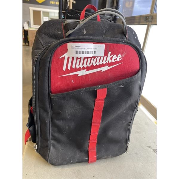 MILWAUKEE PACKOUT TOOL BACKPACK